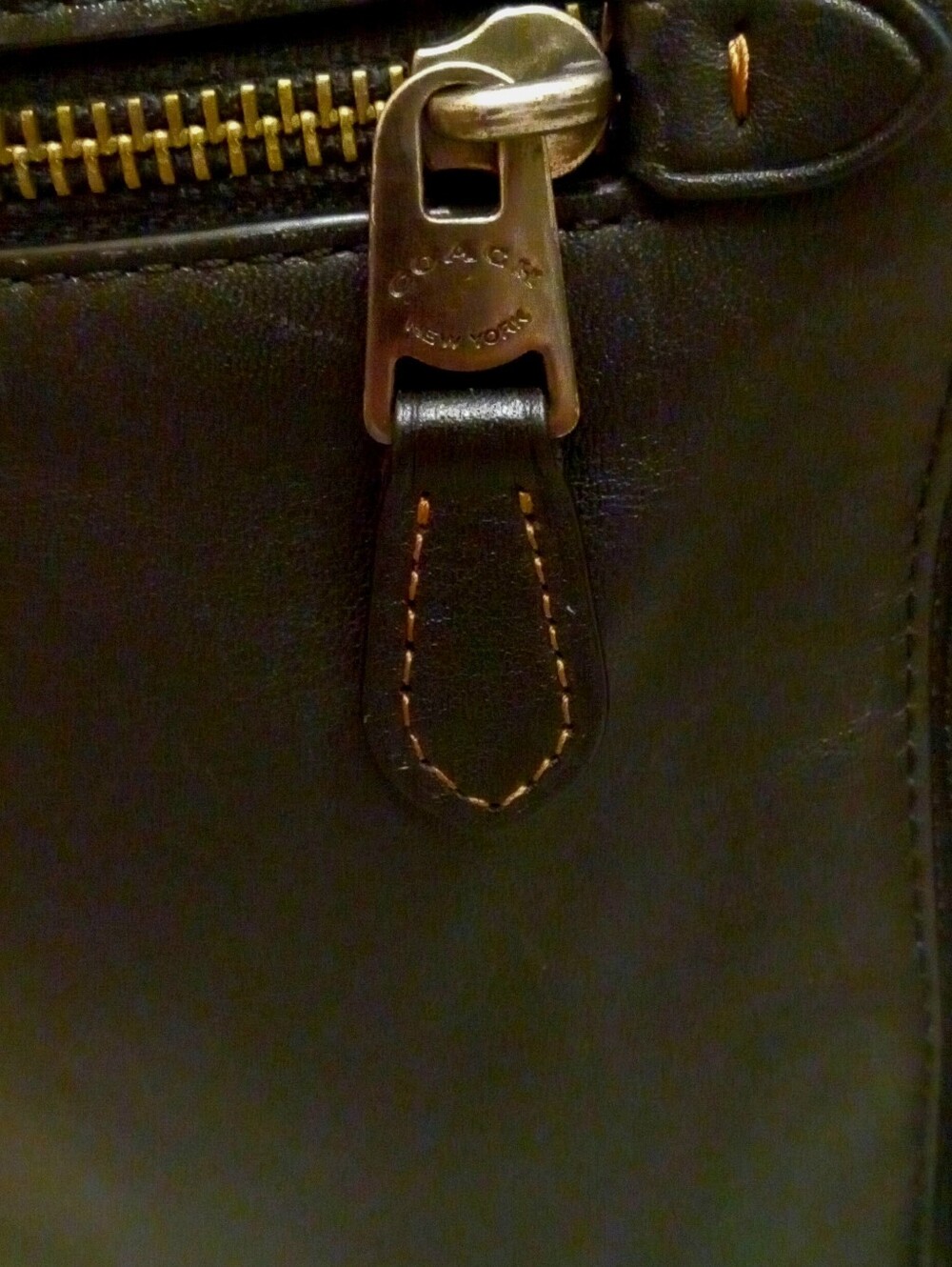 Coach Graham Pack in black smooth calf leather - Picture 3 of 5